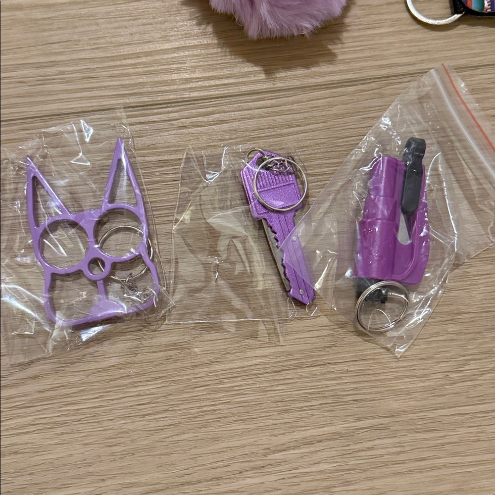 Colorful Safety Keychain Set - Picture 2 of 4